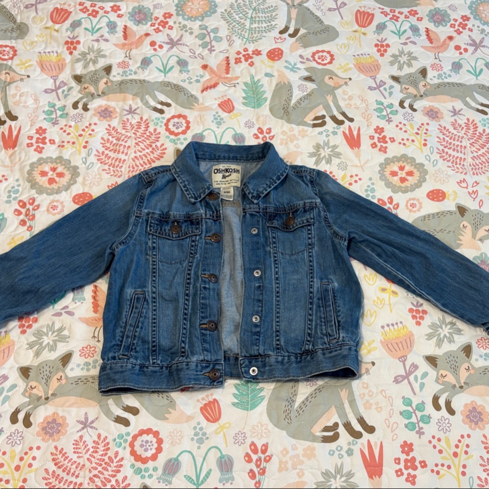 OshKosh B'gosh Youth Dark Blue Denim Jacket